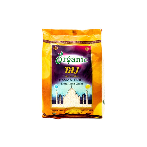 Taj Organic Basmati Rice 2.5kg – OC Fine Foods